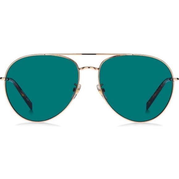 Givenchy Blue 61MM Aviator Sunglasses